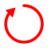Free Red Vector Refresh Icon