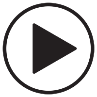 Free Play Button in a Circle Vector Icon