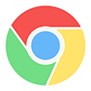Free Google Chrome Browser Logo Vector Icon