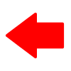 Free Red Left Arrow Vector Icon